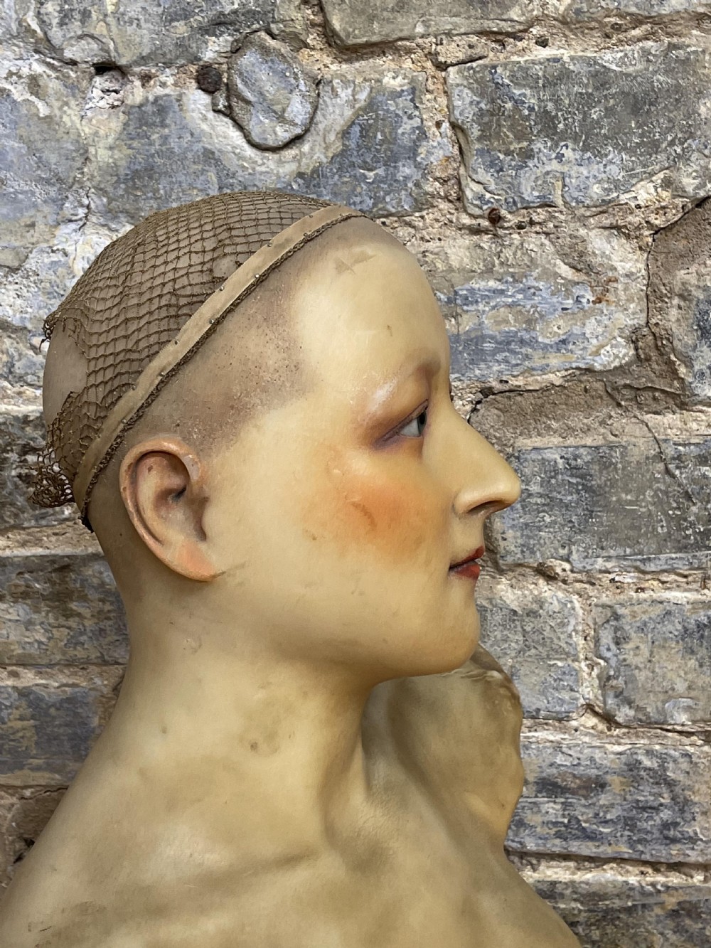 Rare 1920s Wax Mannequin View III
