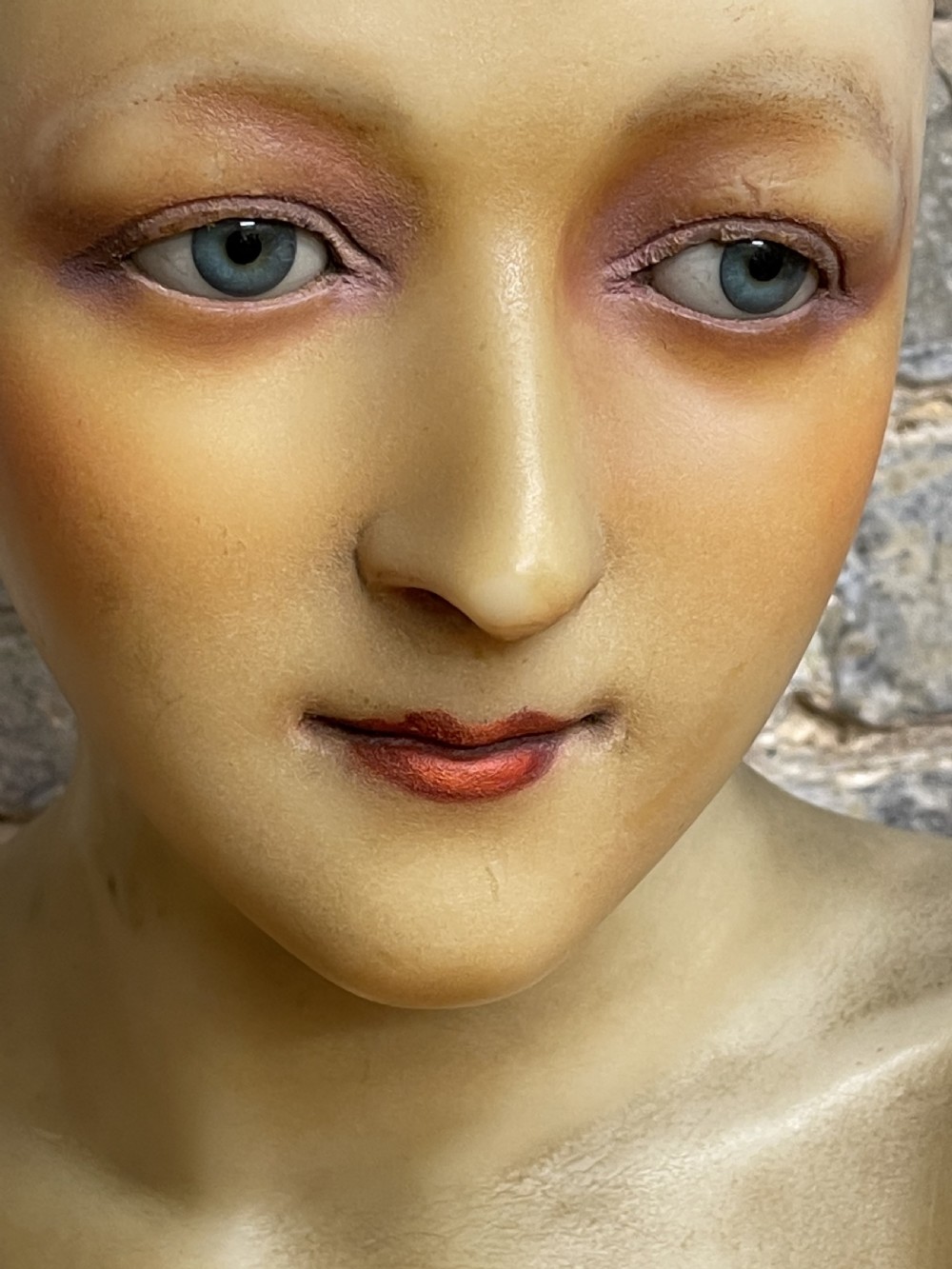 Rare 1920s Wax Mannequin View VII