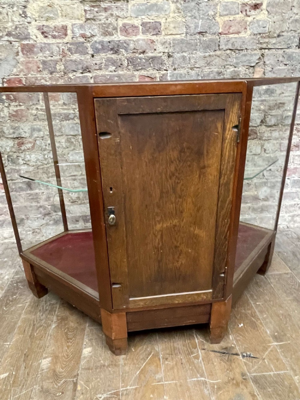 Mahogany Art Deco Counter