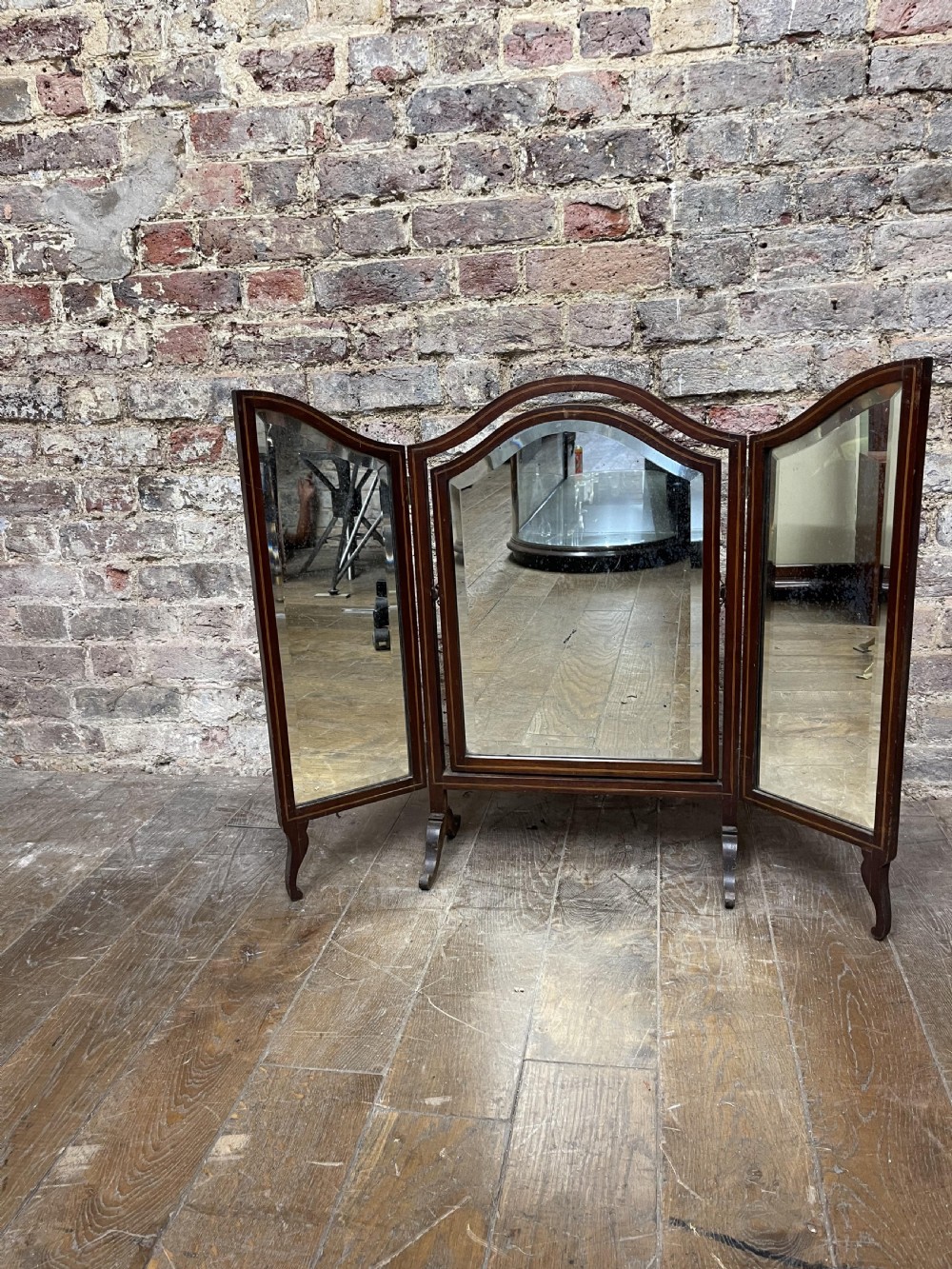 1920s Mahogany Dressing Table Mirror