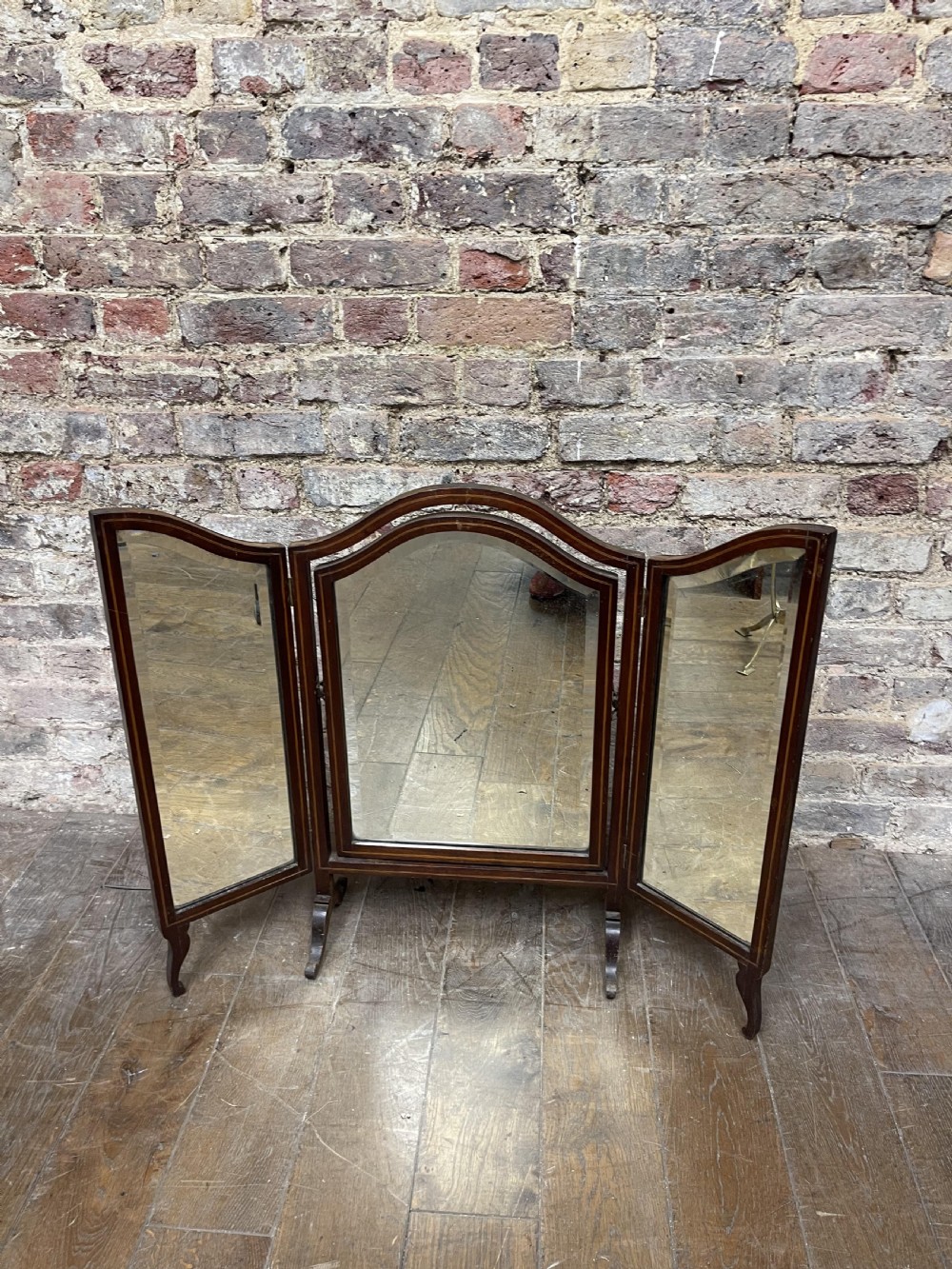 1920s Mahogany Dressing Table Mirror View II