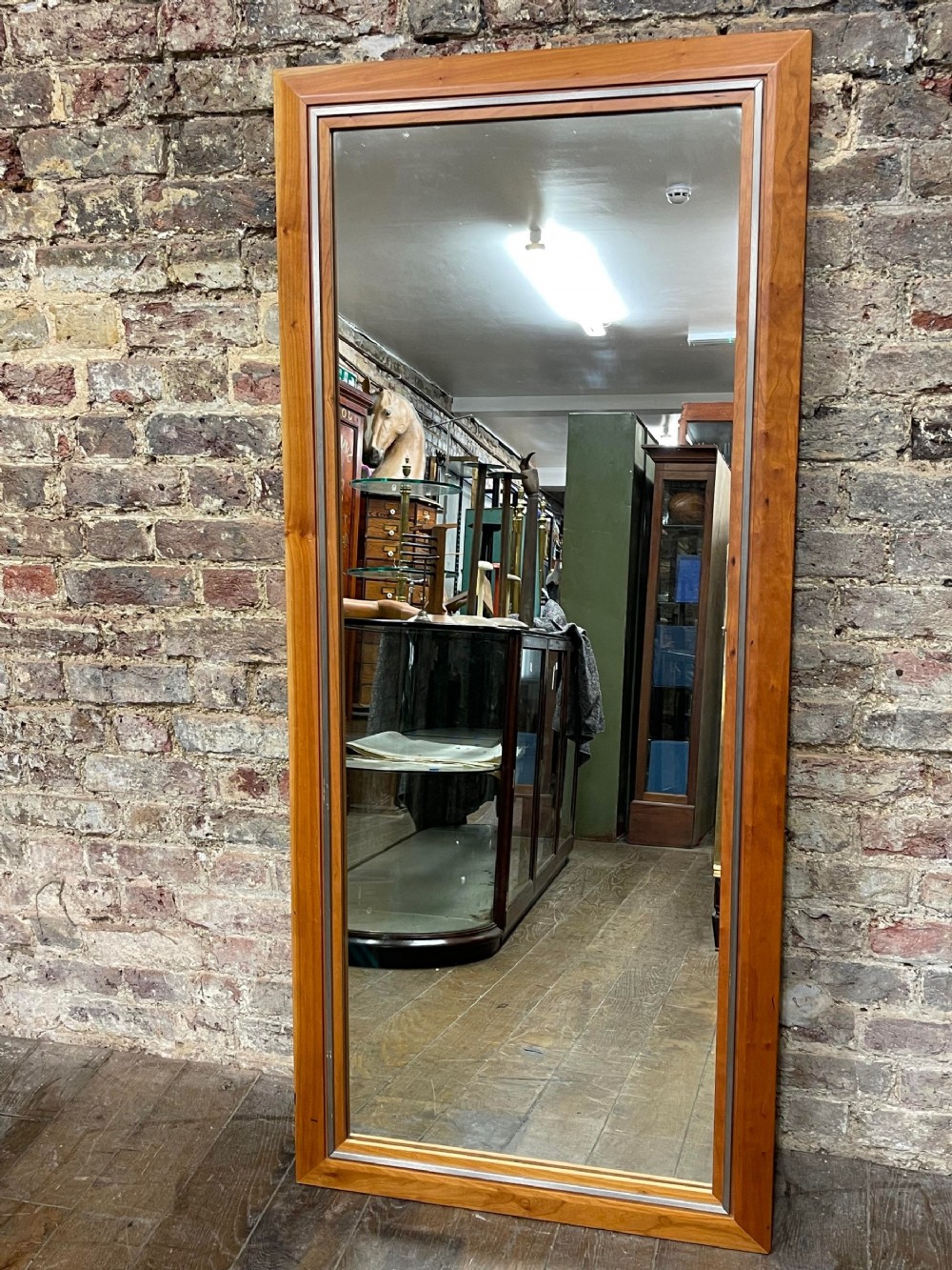 Art deco Brass Mirror
