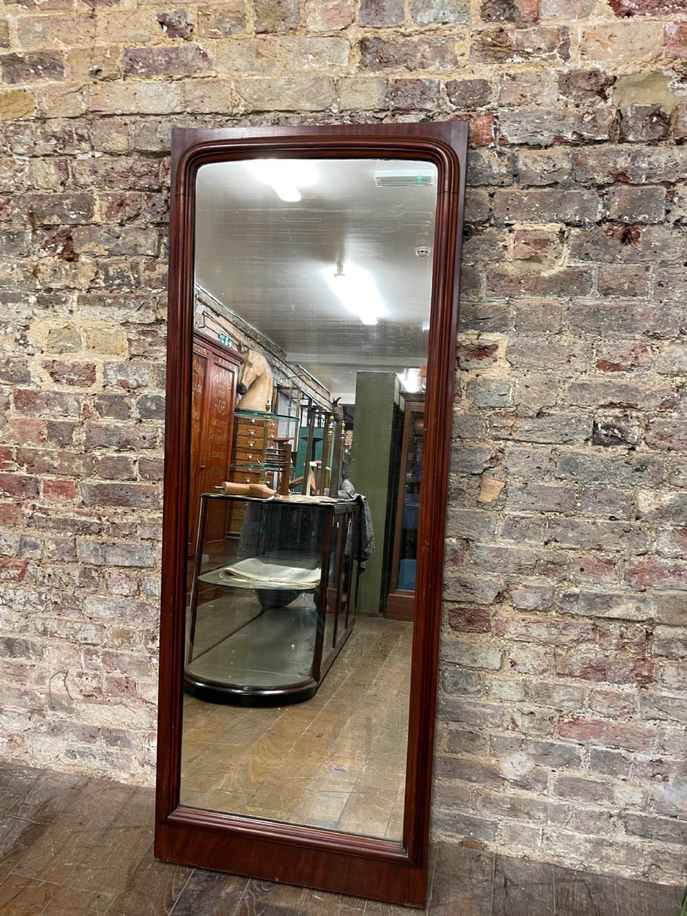 1920s Mahogany Mirror