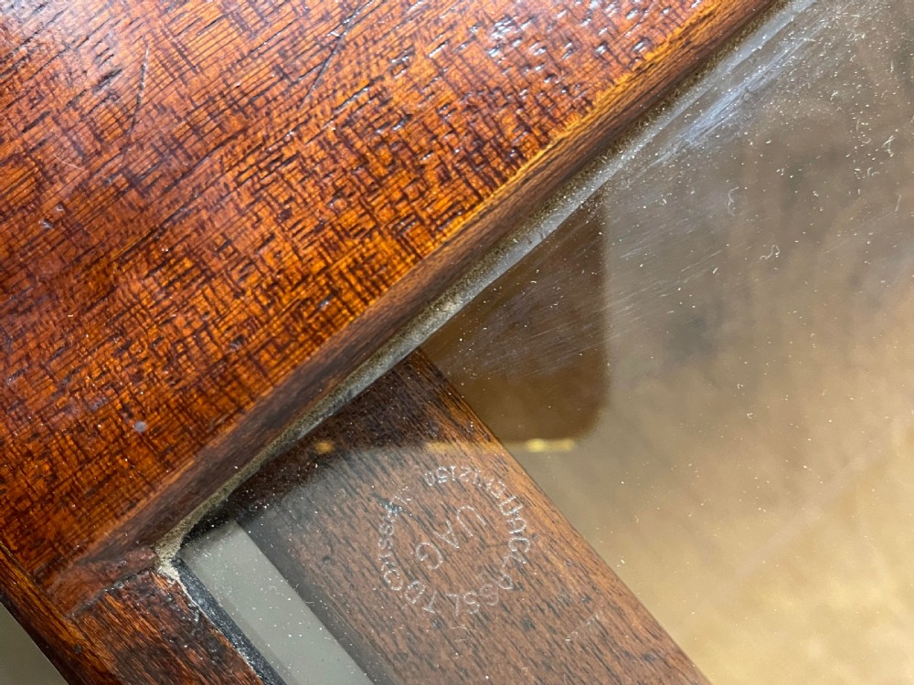 Mahogany 1920s Drapers Counters View X