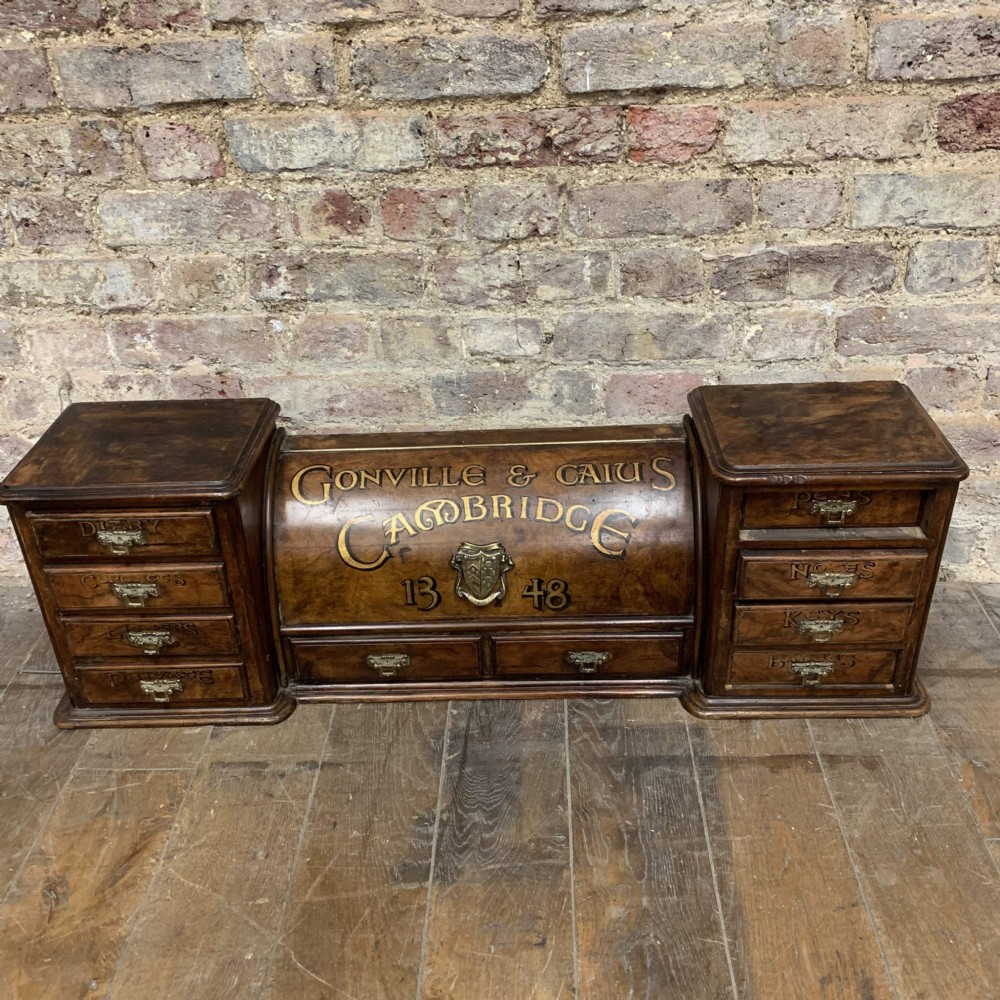 1920s Walnut Academic Stationery Box