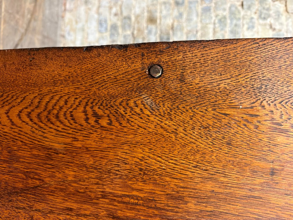 1930s OAK BOOK TROLLY View II