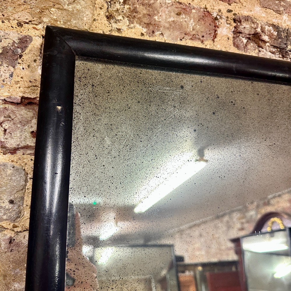 1920s BLACK FRAMED MERCURY MIRROR (1) View III