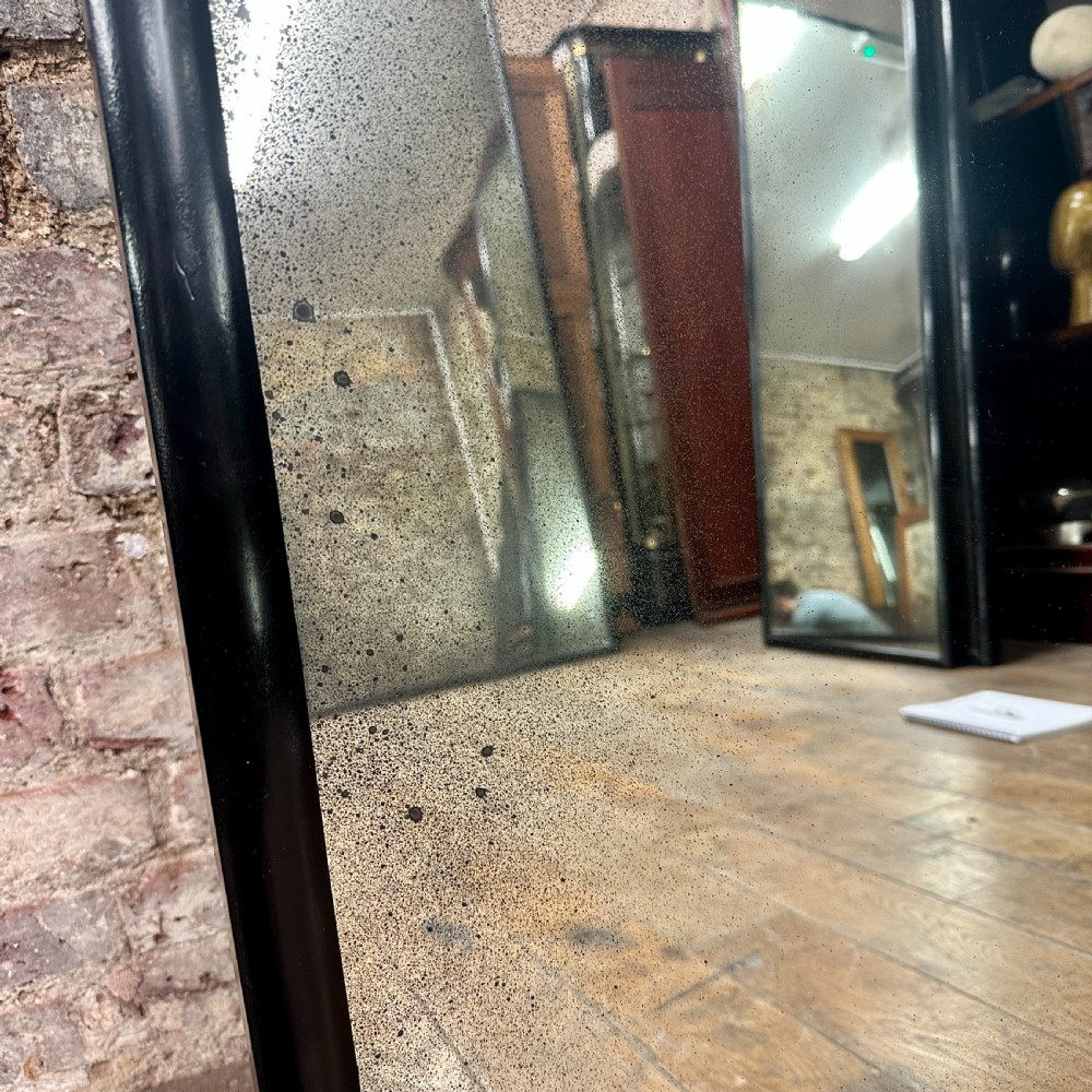 1920s BLACK FRAMED MERCURY MIRROR (1) View IV