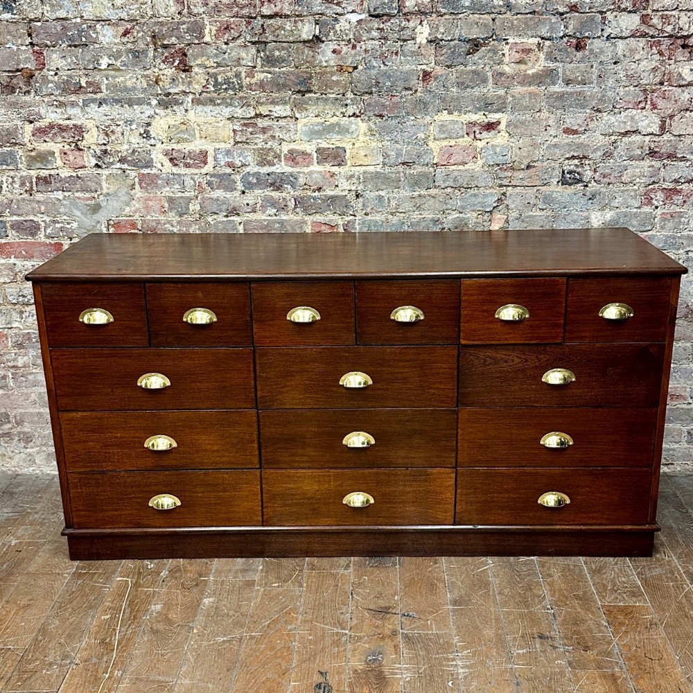 1900s MAHOGANY DRAWERS