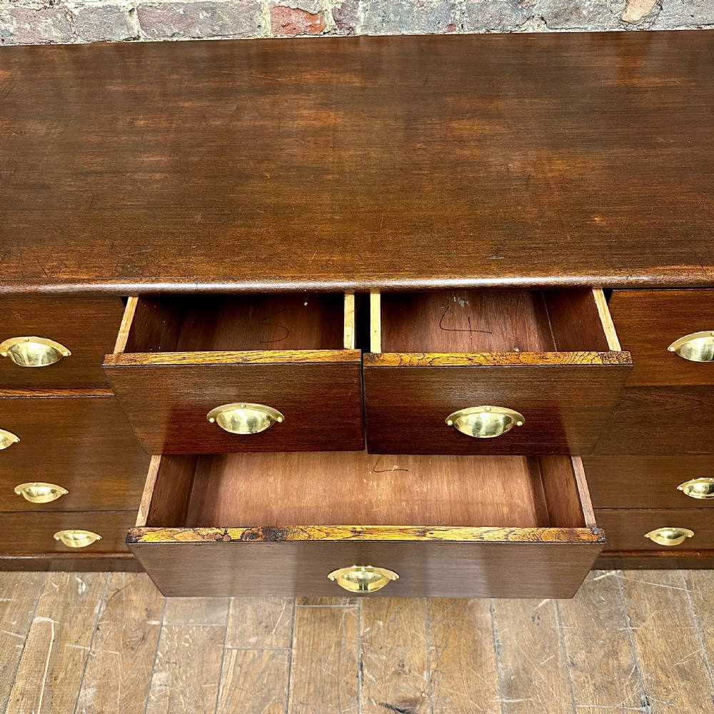 1900s MAHOGANY DRAWERS View VI