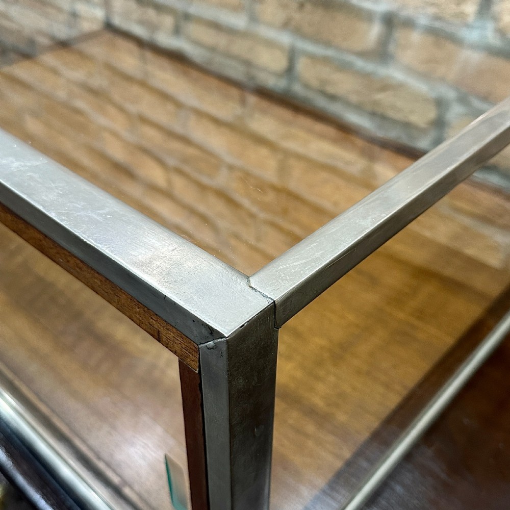 1920S CHROME JEWELLERS’ COUNTERTOP DISPLAY CABINET View V