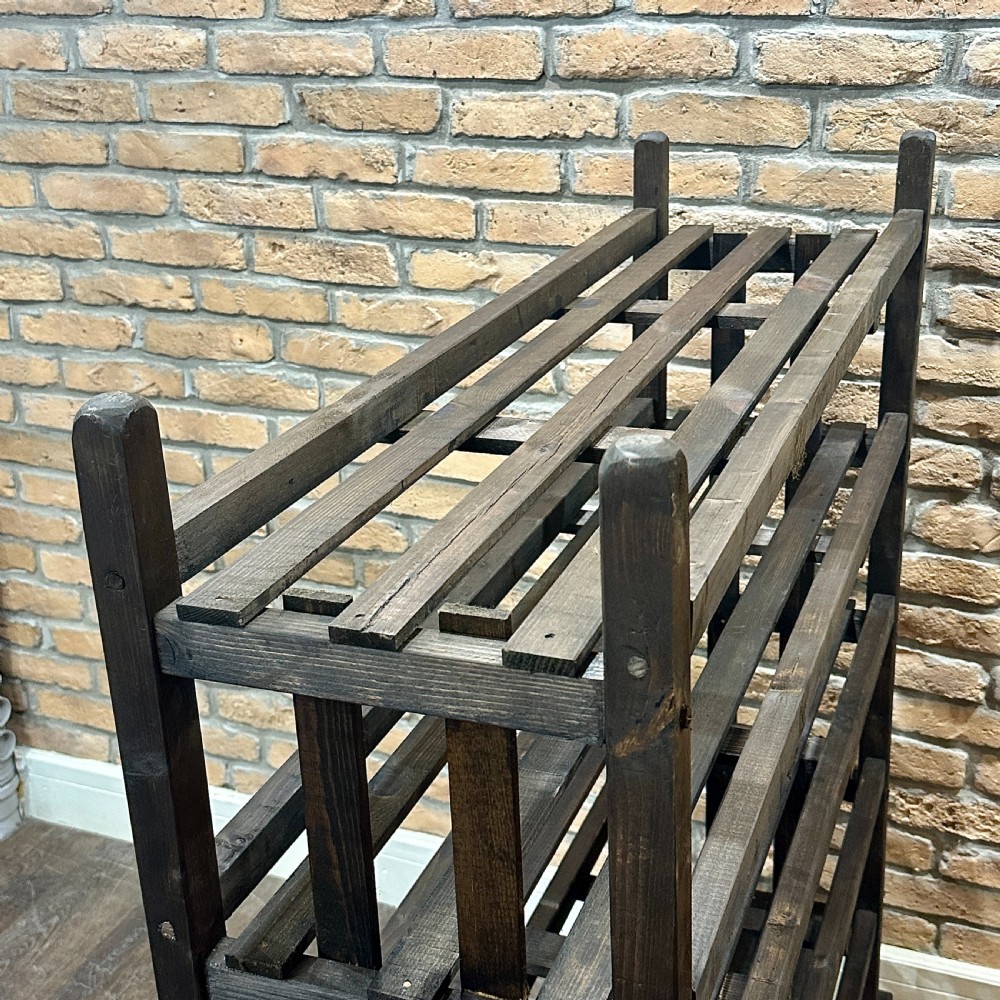 1920s FACTORY SHOE TROLLEY View III