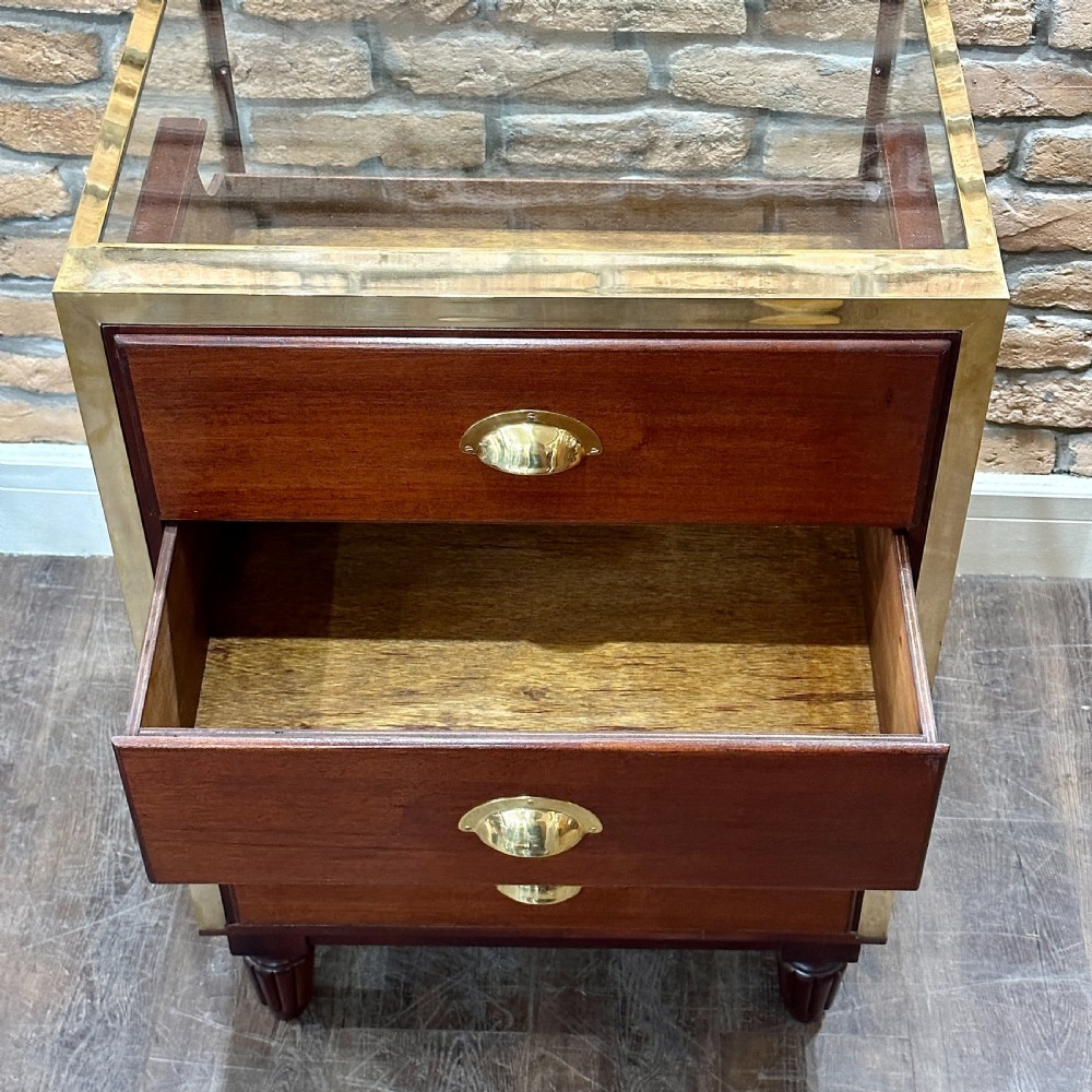 SMALL BRASS FRAMED HABERDASHERY COUNTER View VI