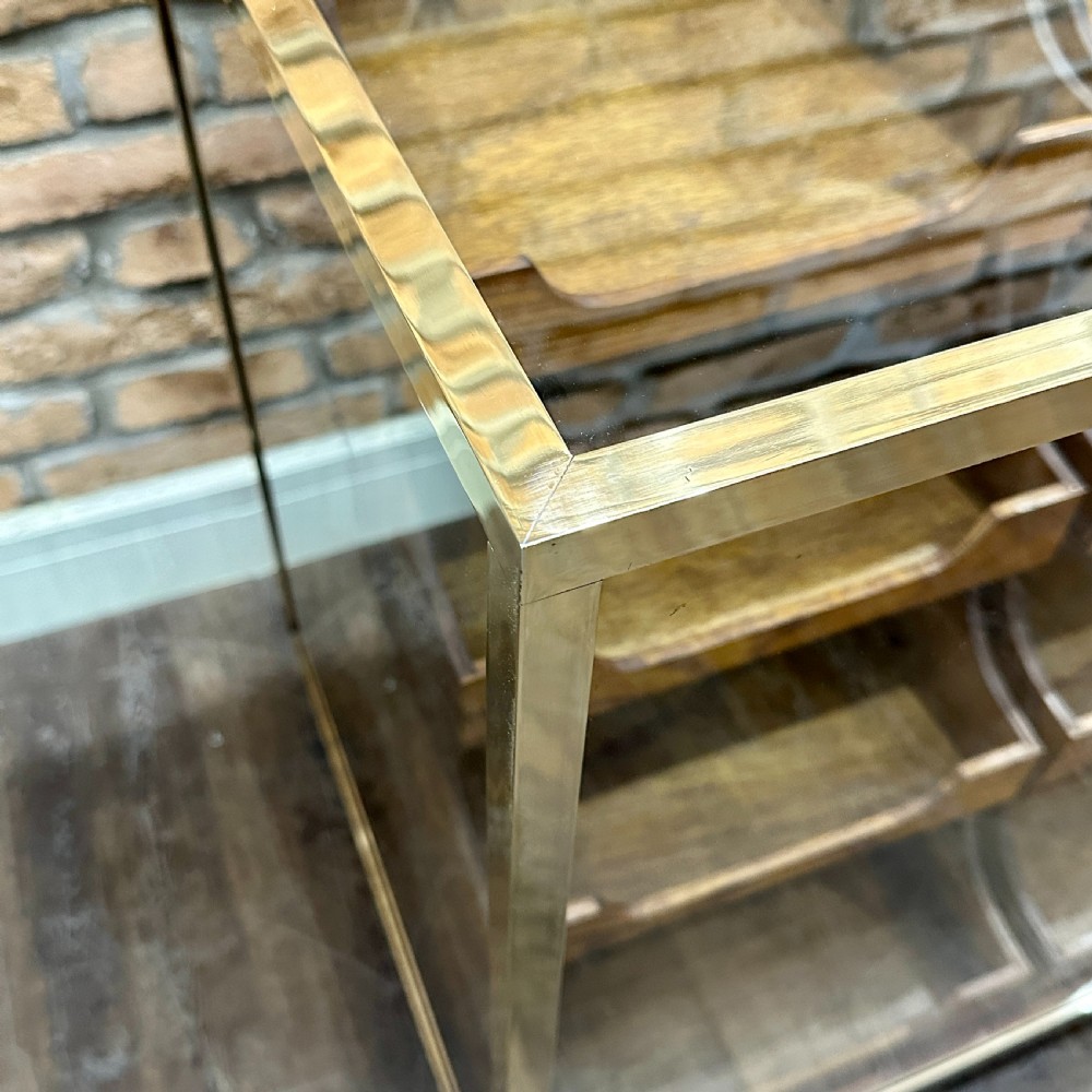 5 ACROSS BRASS FRAMED HABERDASHERY COUNTER View IV