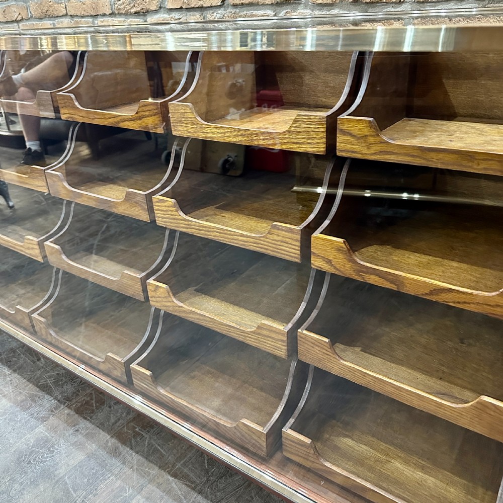 5 ACROSS BRASS FRAMED HABERDASHERY COUNTER View VI