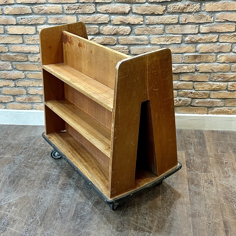 1950s BOOK TROLLEY