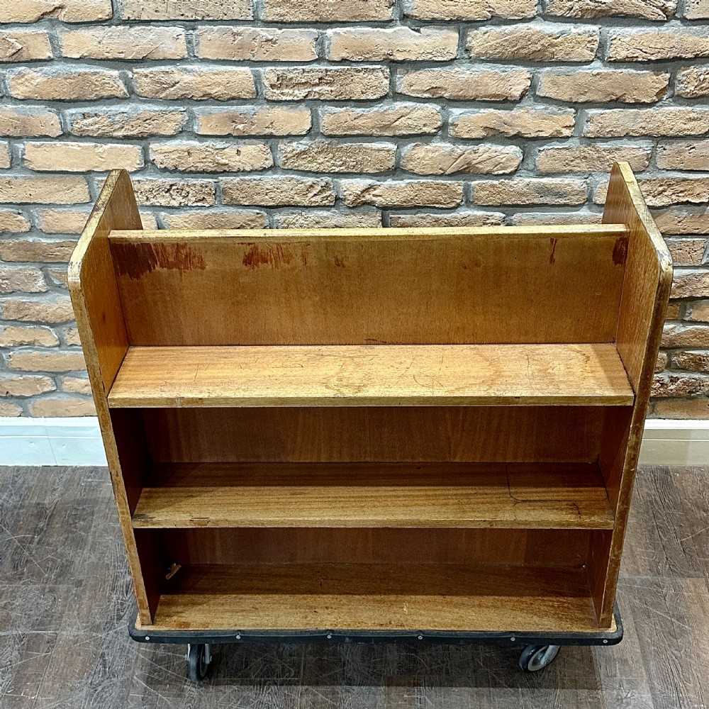 1950s BOOK TROLLEY View II