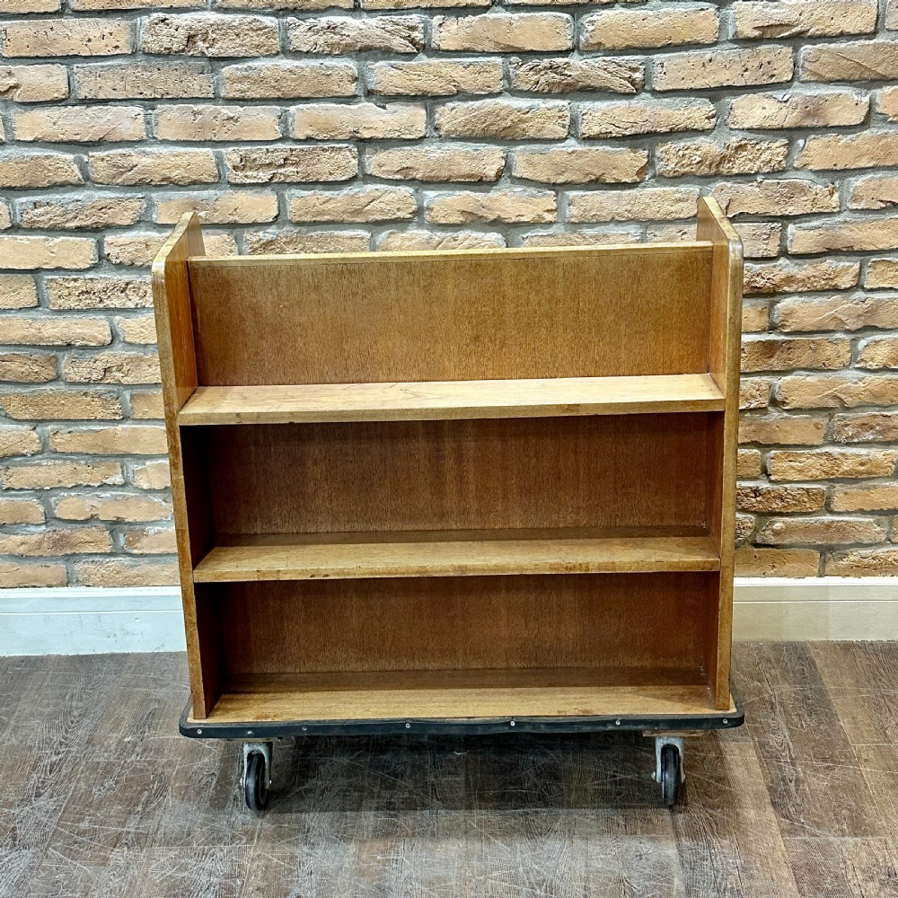 1950s BOOK TROLLEY View IV