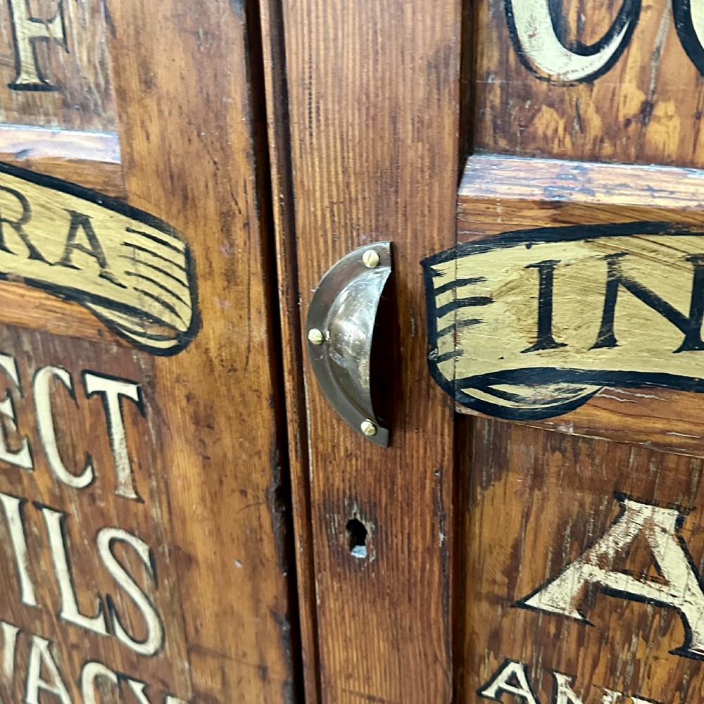 1920s HIGHGATE SCHOOL CABINET View II