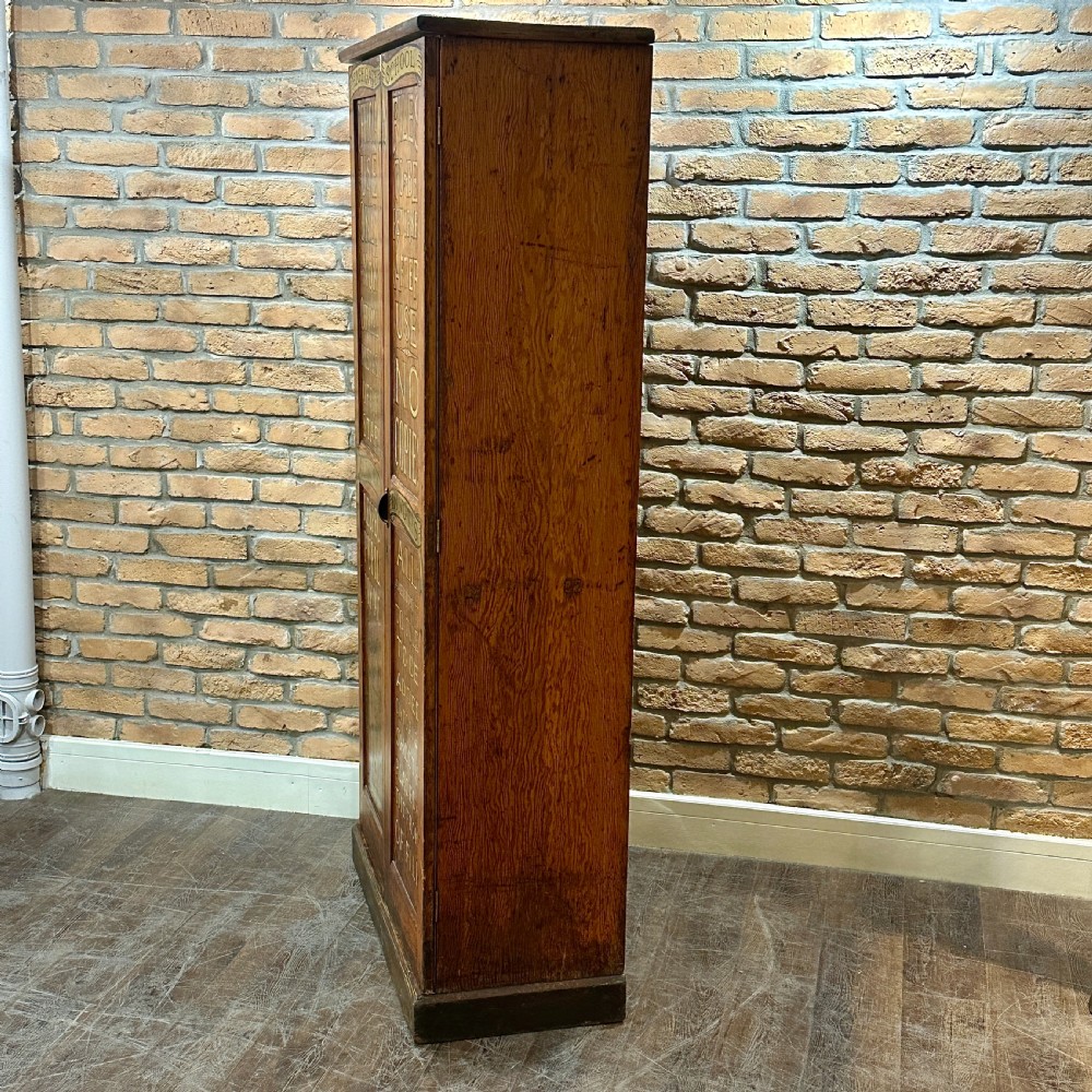 1920s HIGHGATE SCHOOL CABINET View V