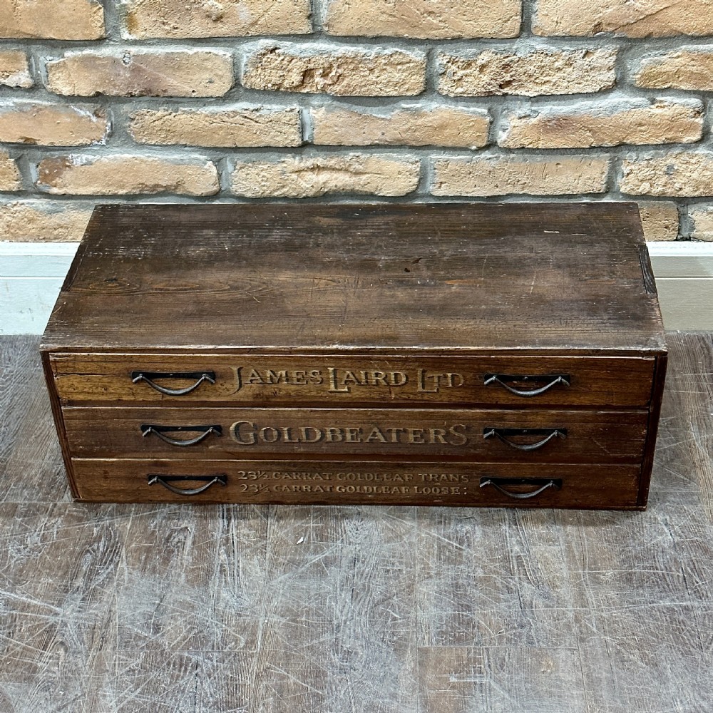 1920s 3 DRAWER CHEST