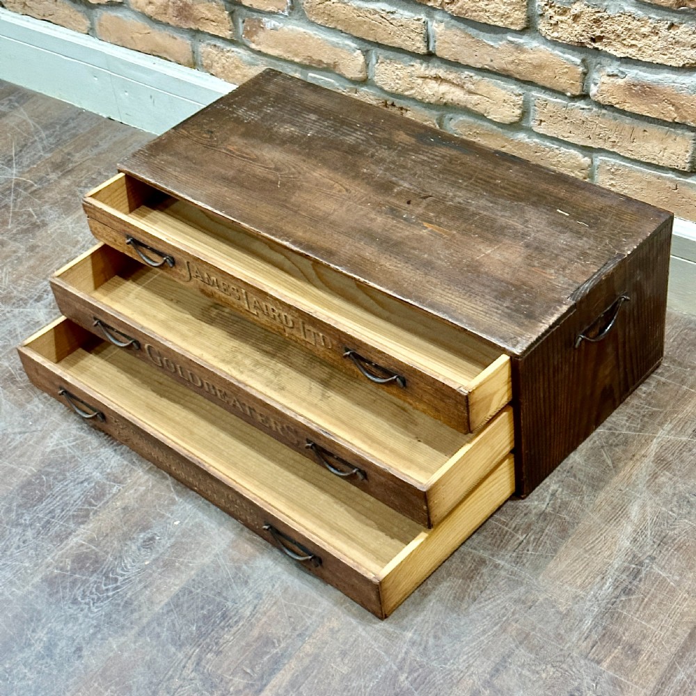 1920s 3 DRAWER CHEST View II
