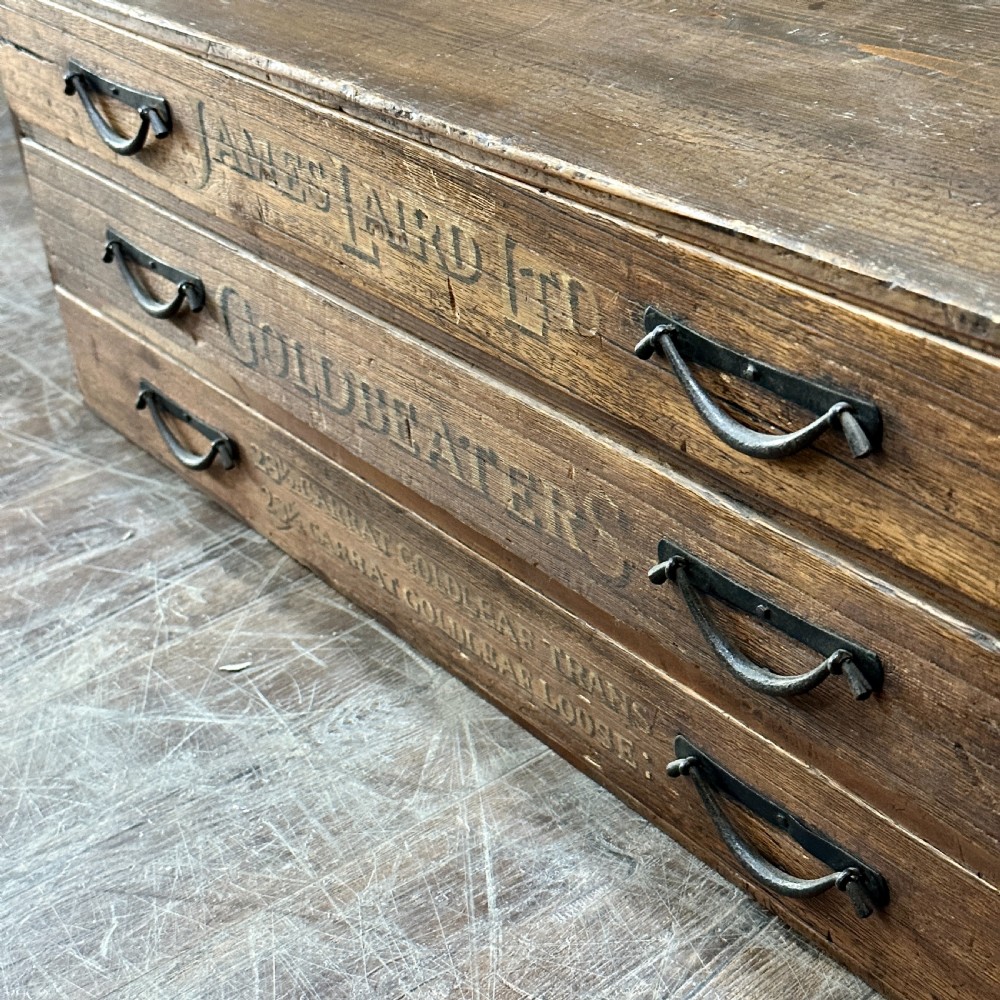 1920s 3 DRAWER CHEST View IV