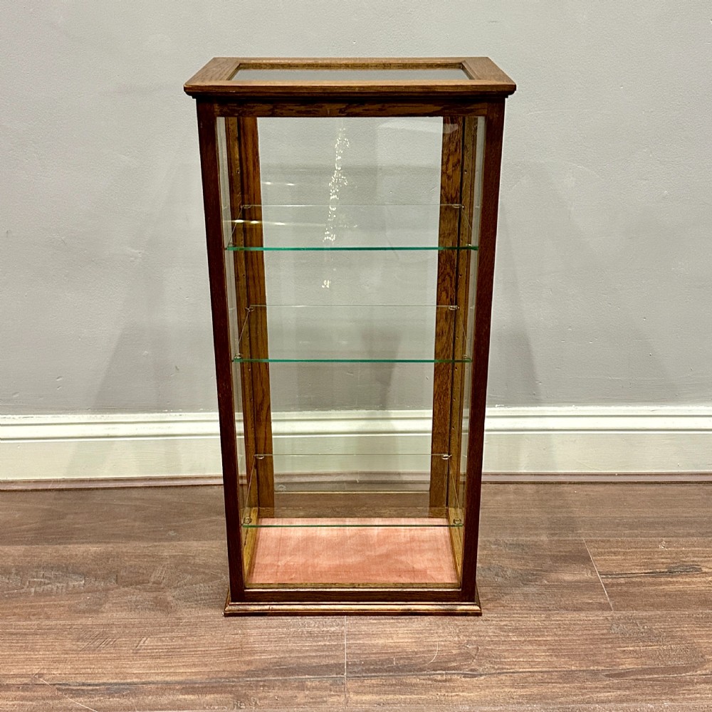 1920s Countertop Shop Display Cabinet View V