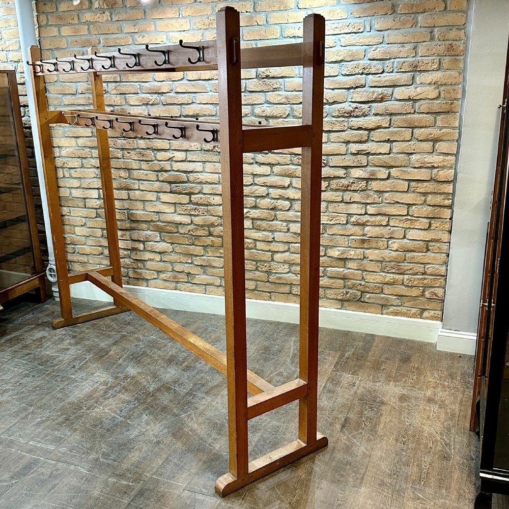 1930s SCHOOL GYM COAT RACK
 View III