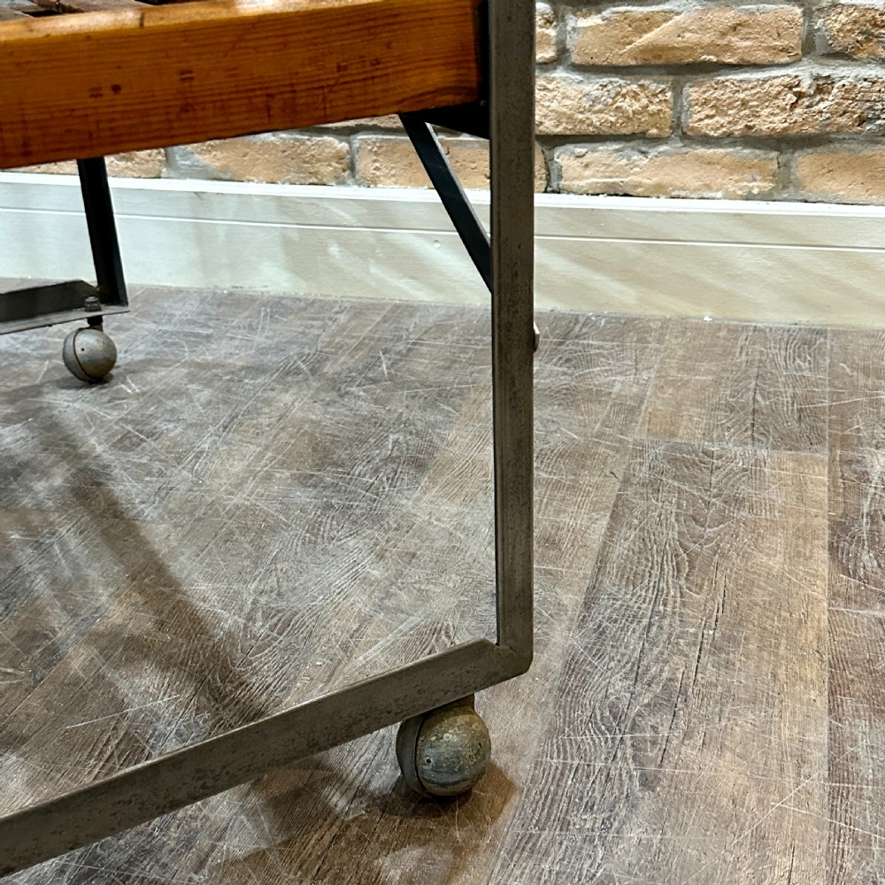1920s INDUSTRIAL SHOE TROLLEY (3) View IV
