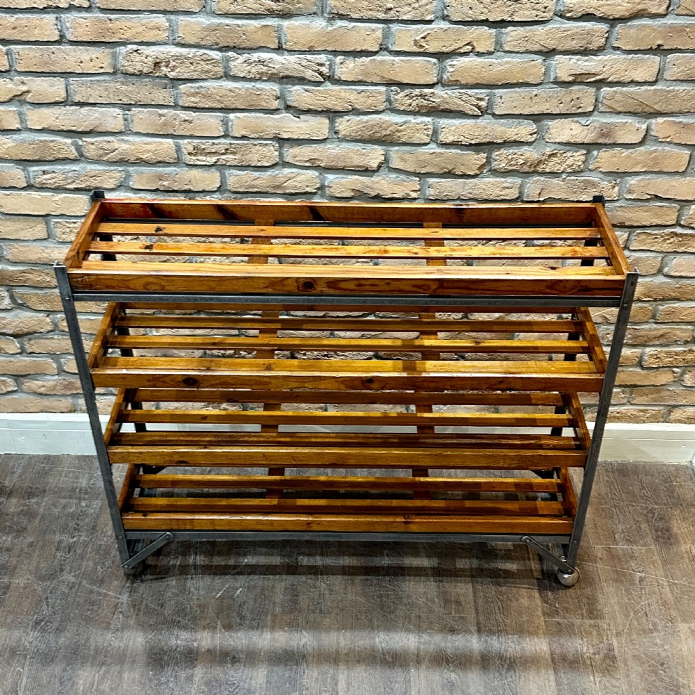 1920s INDUSTRIAL SHOE TROLLEY (2)
 View II