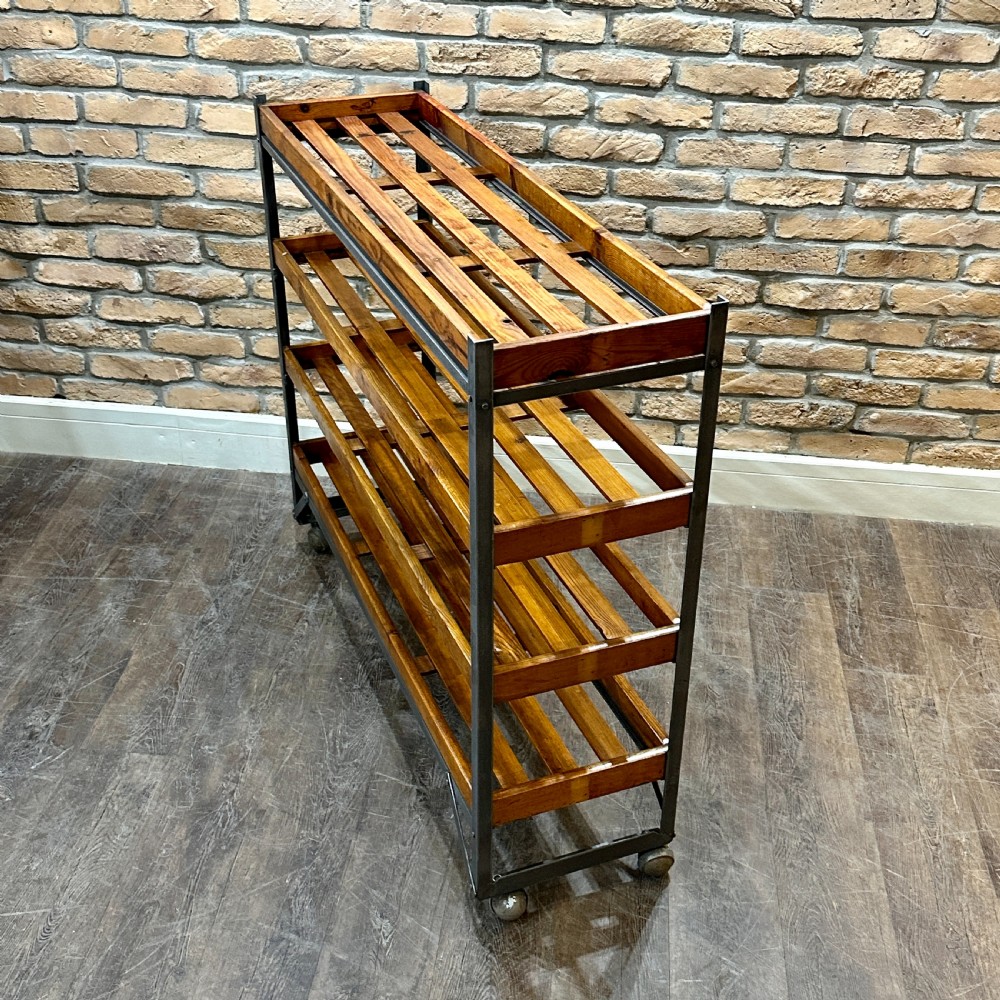 1920s INDUSTRIAL SHOE TROLLEY (2)
 View III