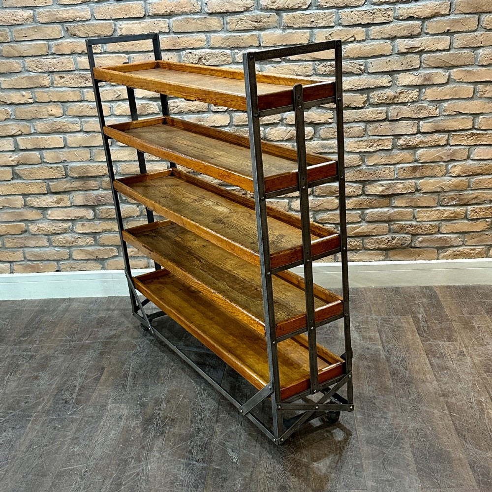 1920s INDUSTRIAL SHOE TROLLEY (1)
 View II