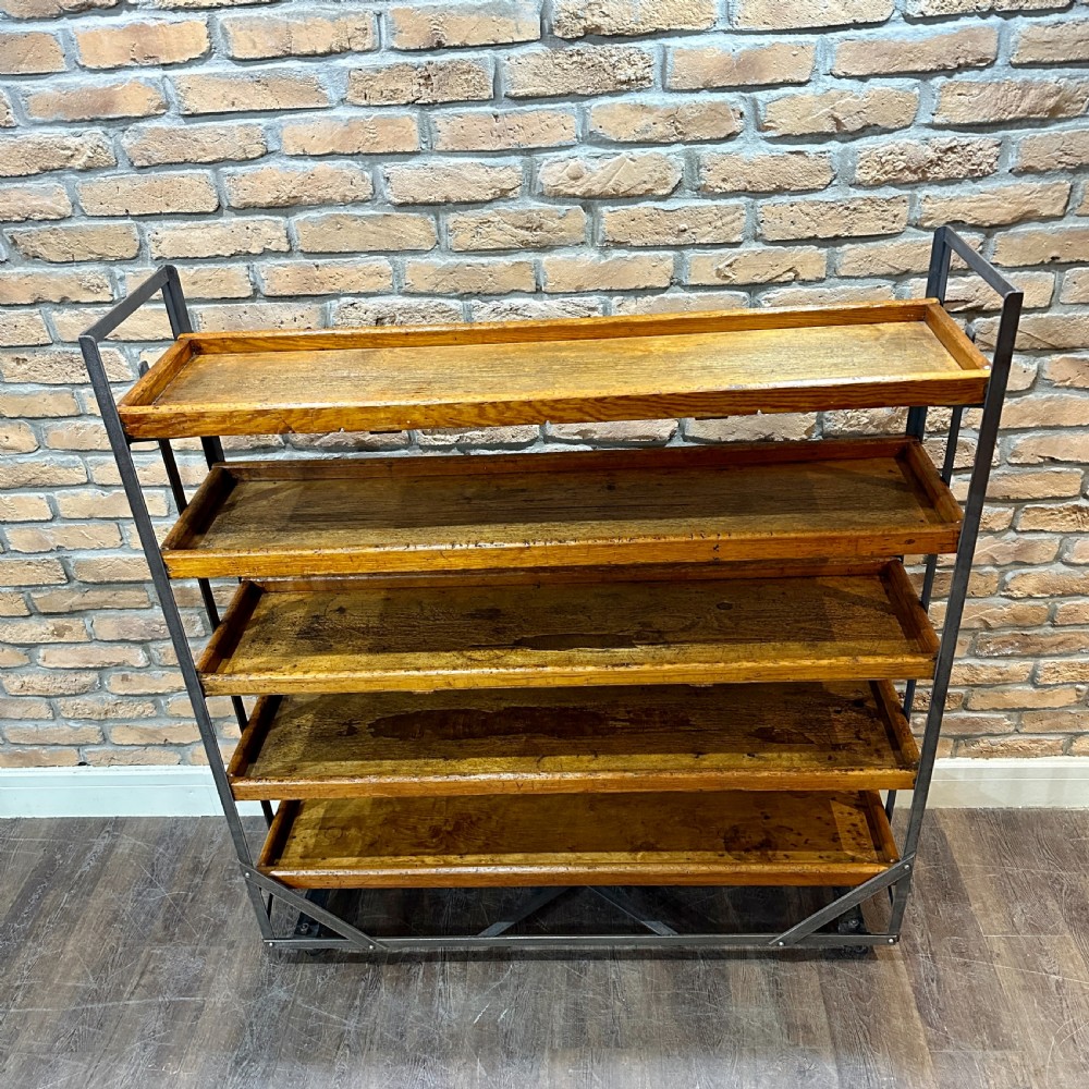 1920s INDUSTRIAL SHOE TROLLEY (1)
 View IV
