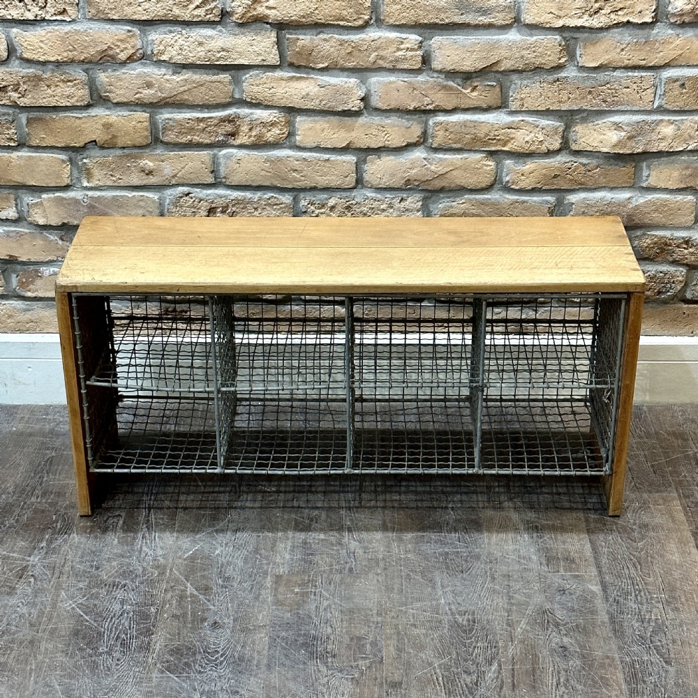1930s School Shoe Bench