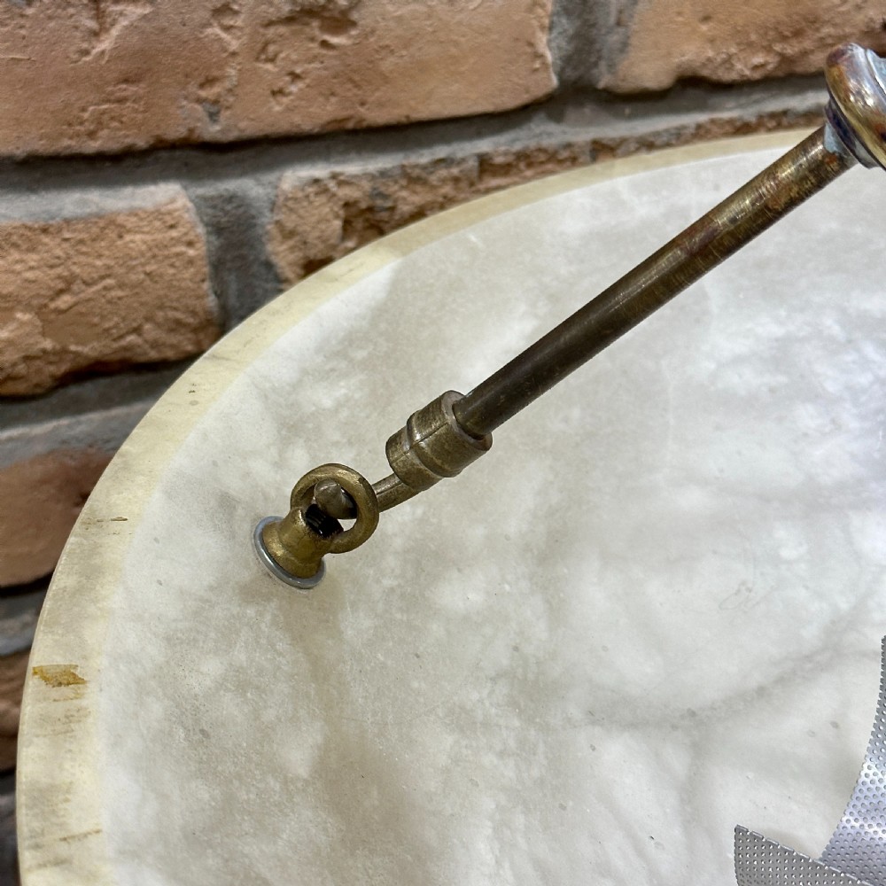 1920s Alabaster Chandelier View V