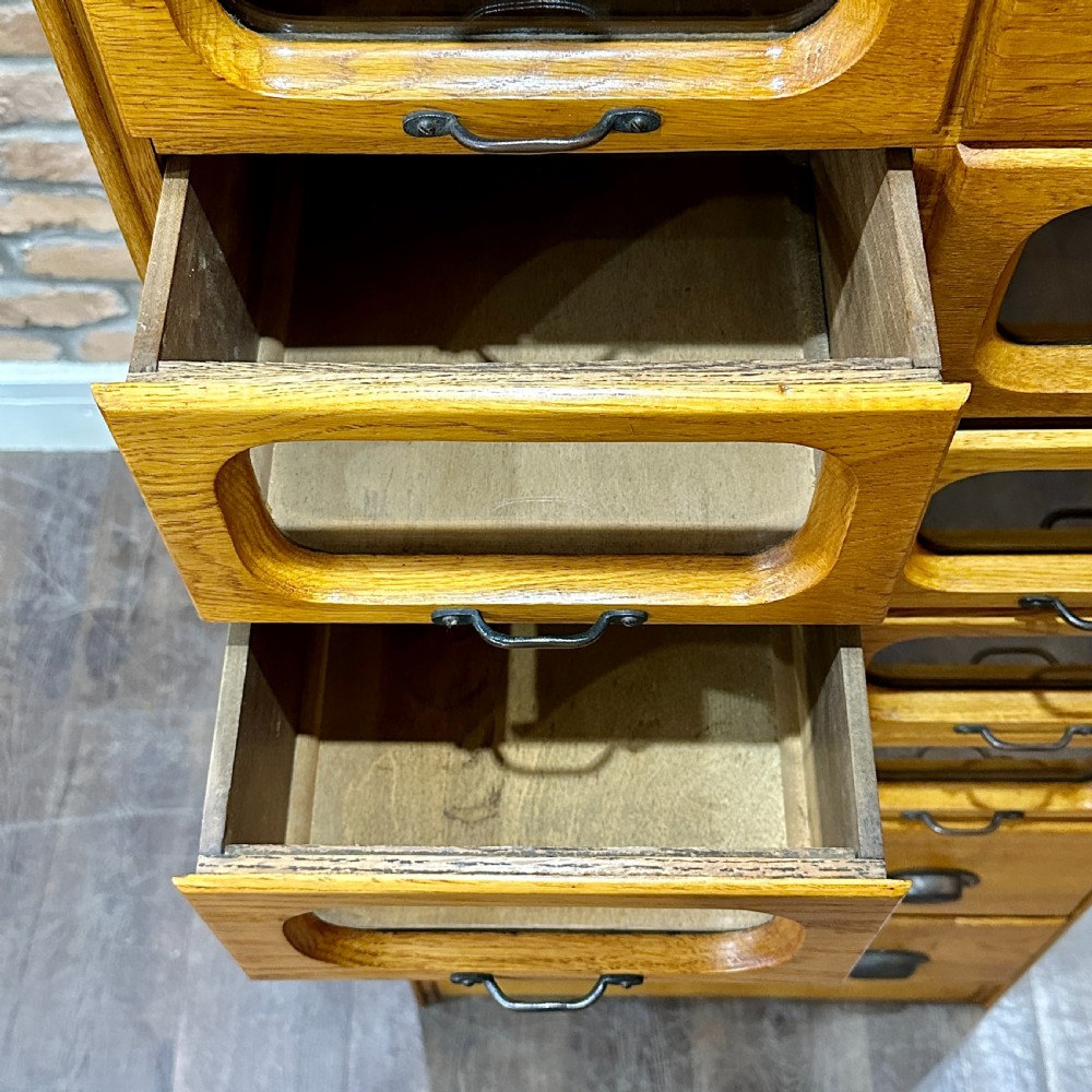 1930s DRAPERS CABINET View V