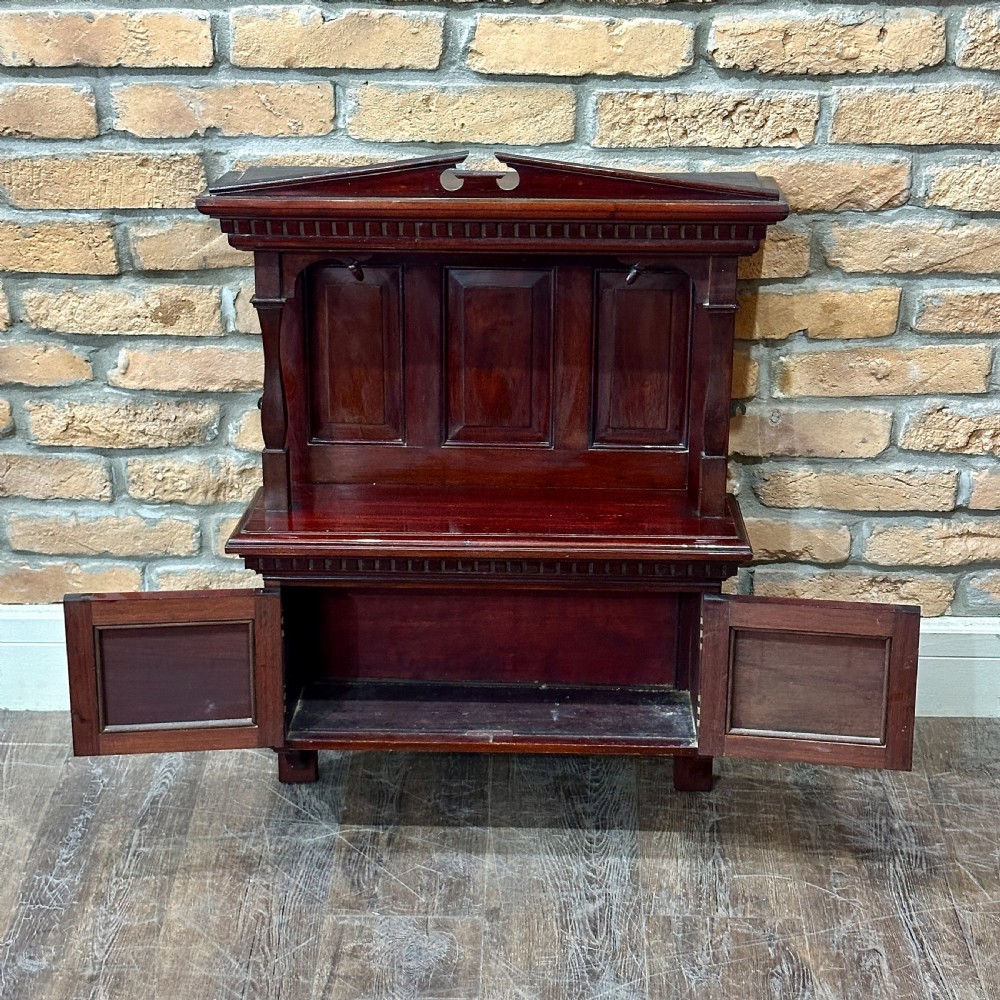 1920 Victorian Style Wall Cabinet View II
