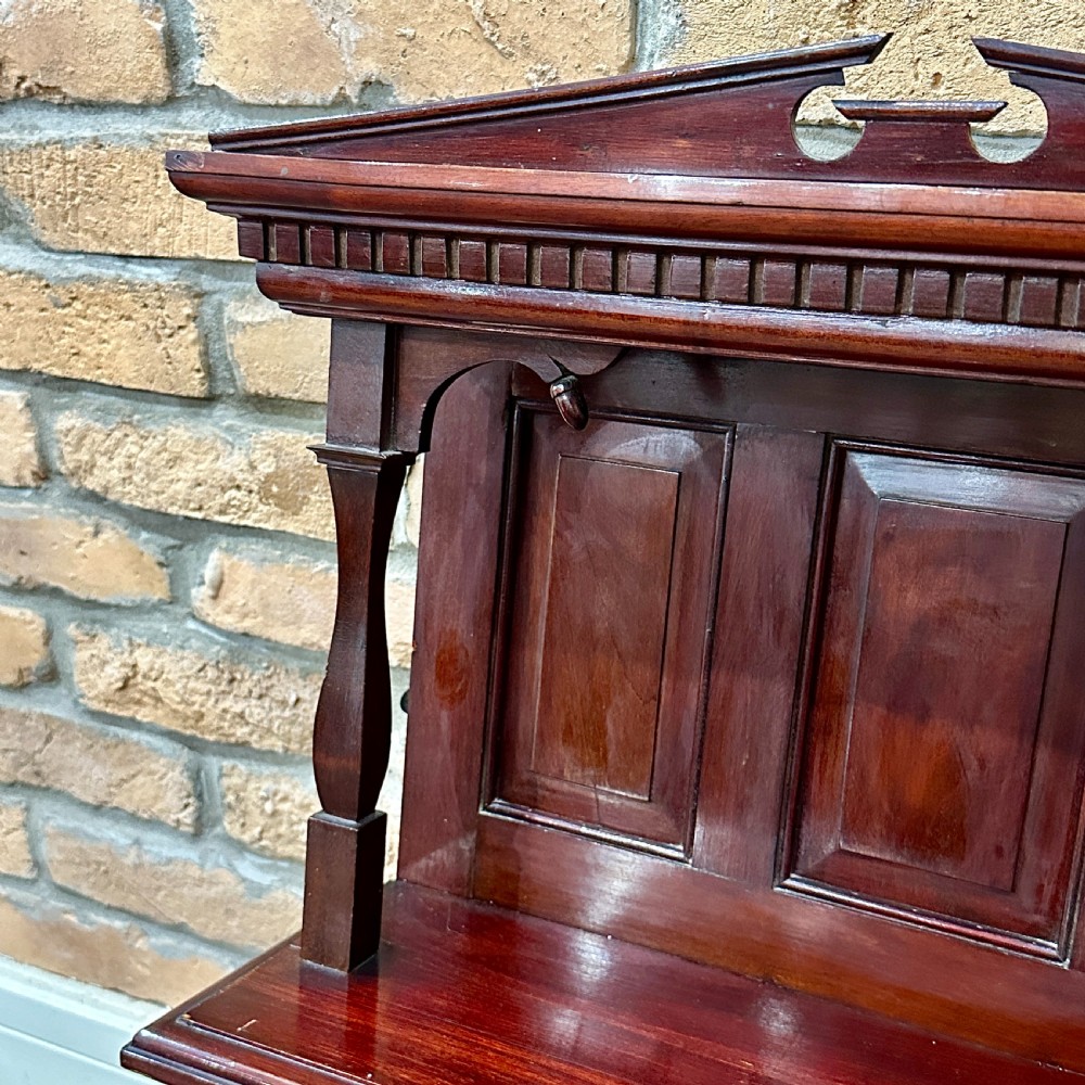 1920 Victorian Style Wall Cabinet View V