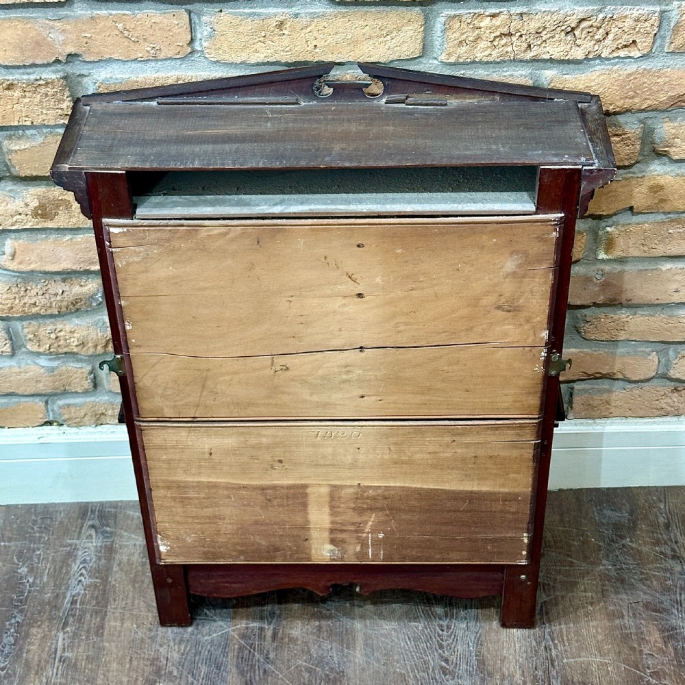 1920 Victorian Style Wall Cabinet View VI