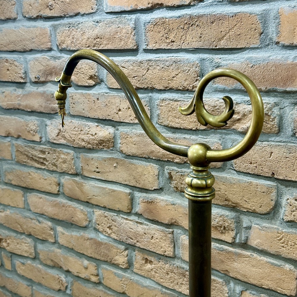 1930s Swan Neck Floor Lamp View II