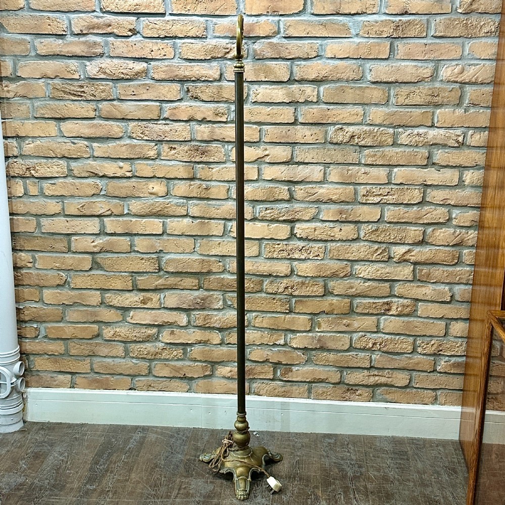 1930s Swan Neck Floor Lamp View V