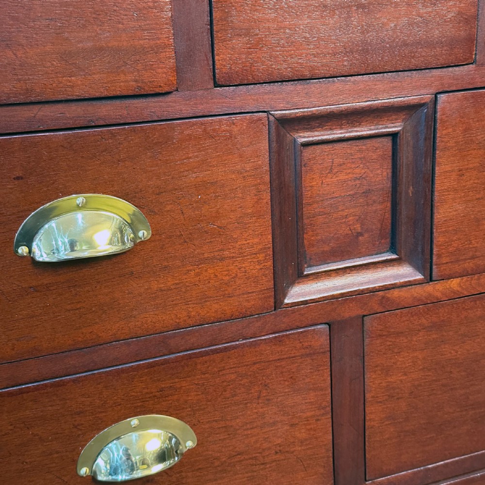 LATE VICTORIAN CHEMIST DRAWERS View II