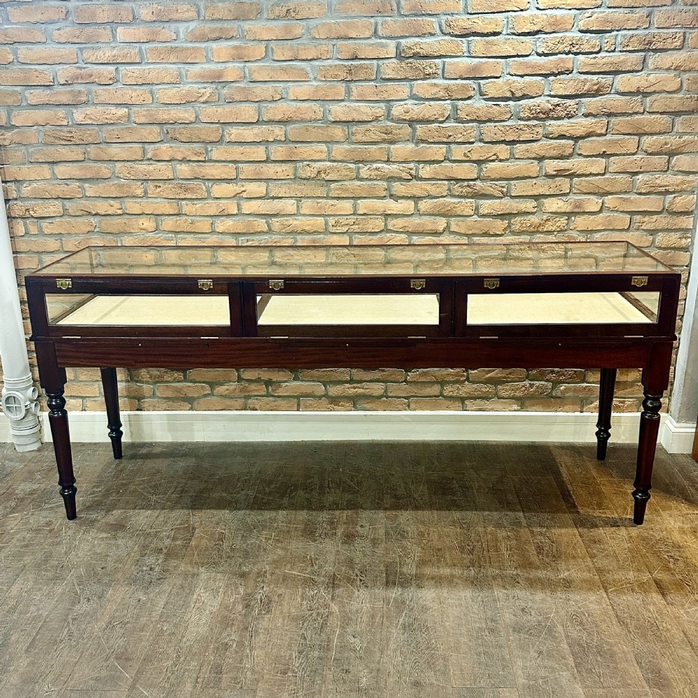 Restored Mahogany Display Counter View III
