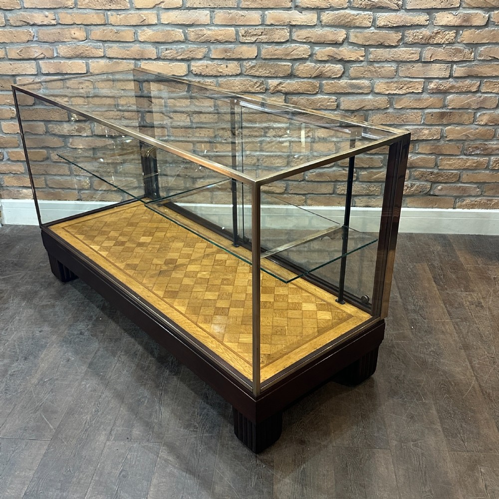 1930s Bronze Framed Display Counter View IV