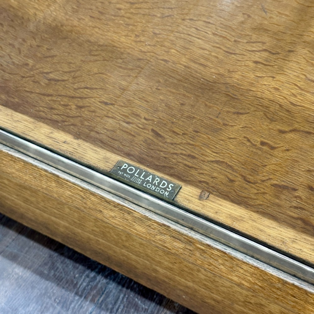1930s Bronze & Oak Shop Display Counter
 View VI