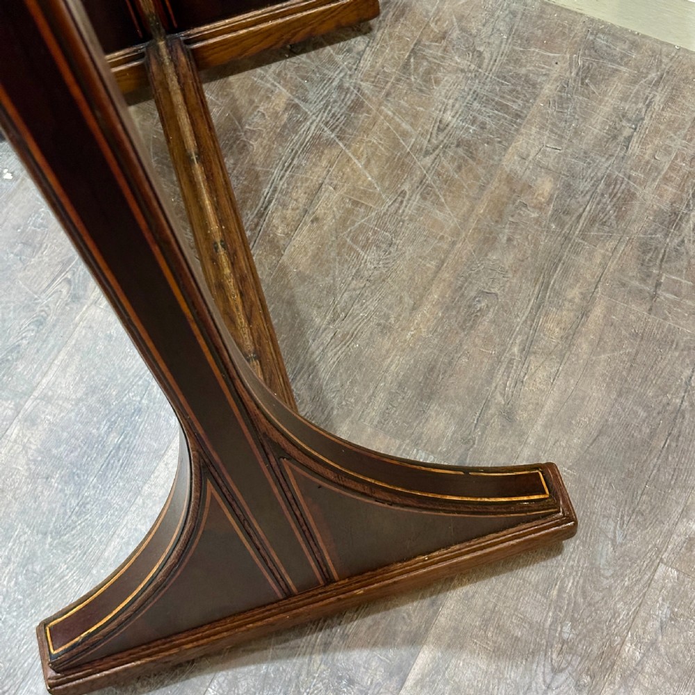 Antique Walnut & Oak Cheval
 View III
