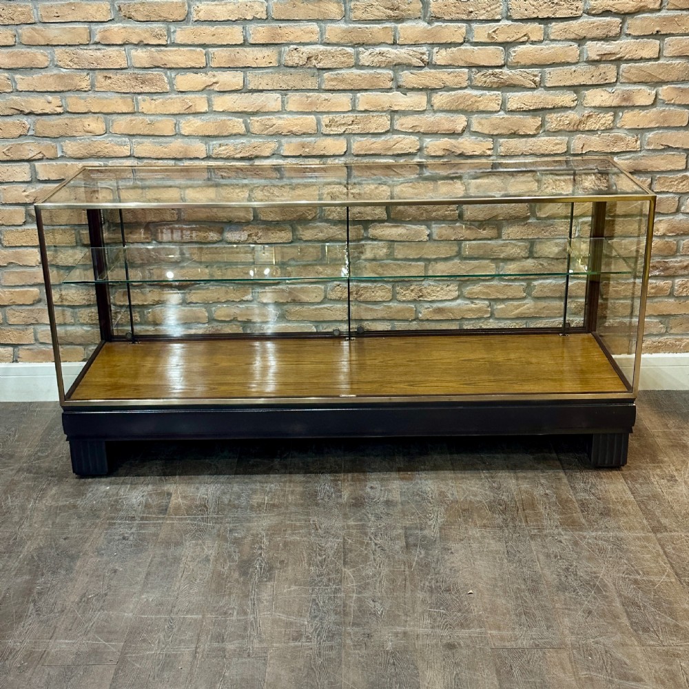 1930s Pollards Bronze Framed Shop Counter