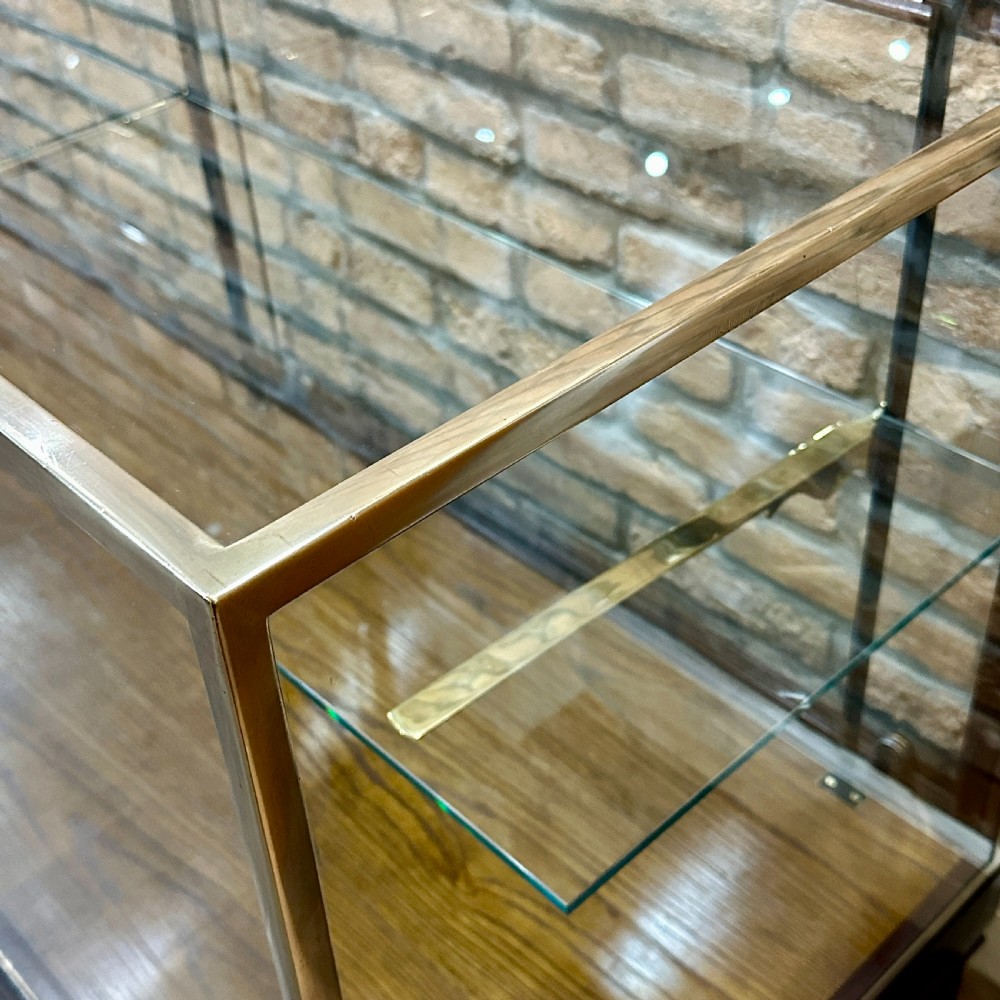 1930s Pollards Bronze Framed Shop Counter View VI