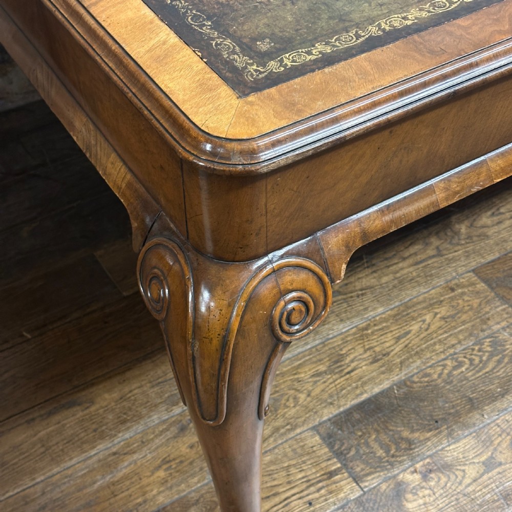 1920s Large Walnut Table View II